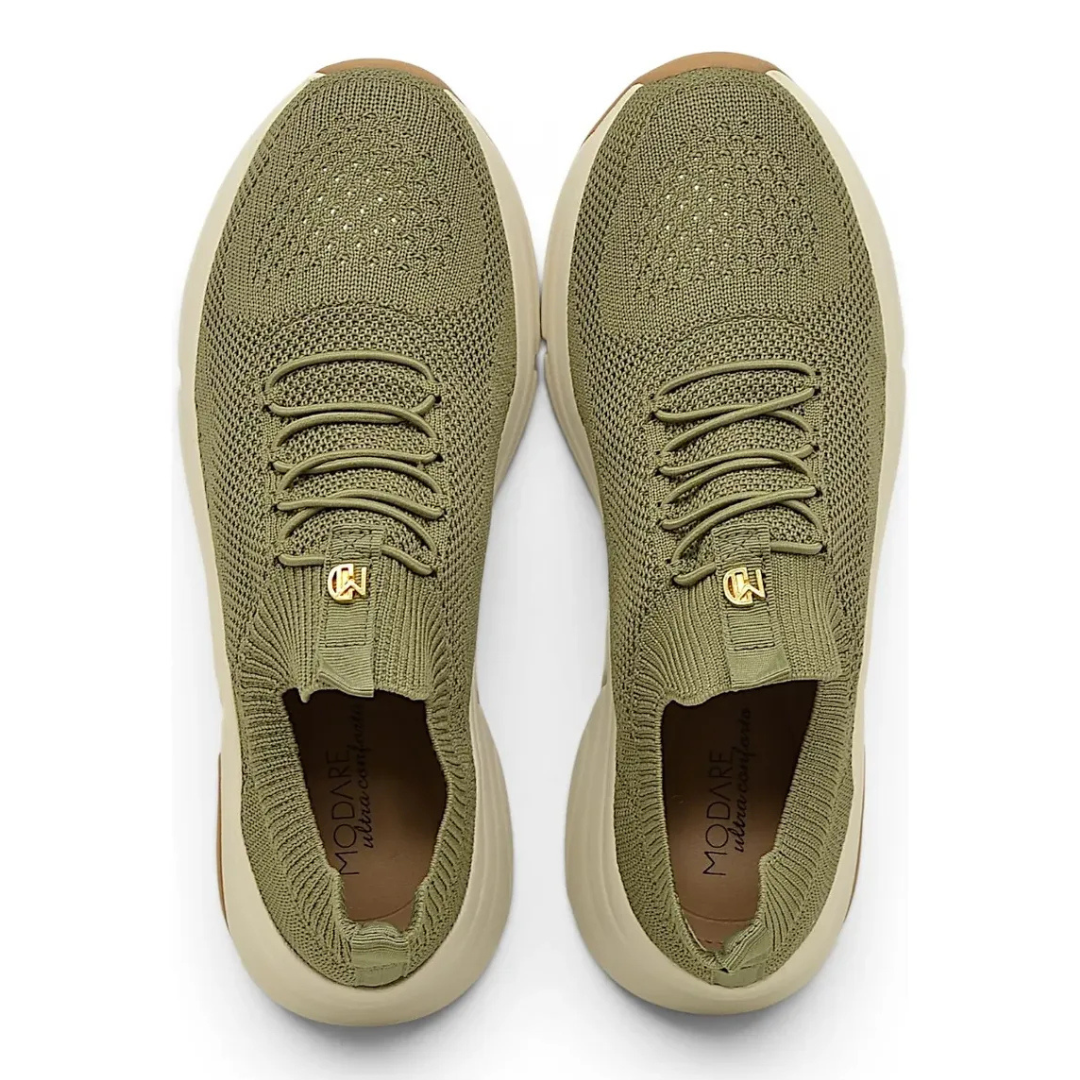 Tenis Modare Ultraconforto Ortopedico Feminino Macio Slip On
