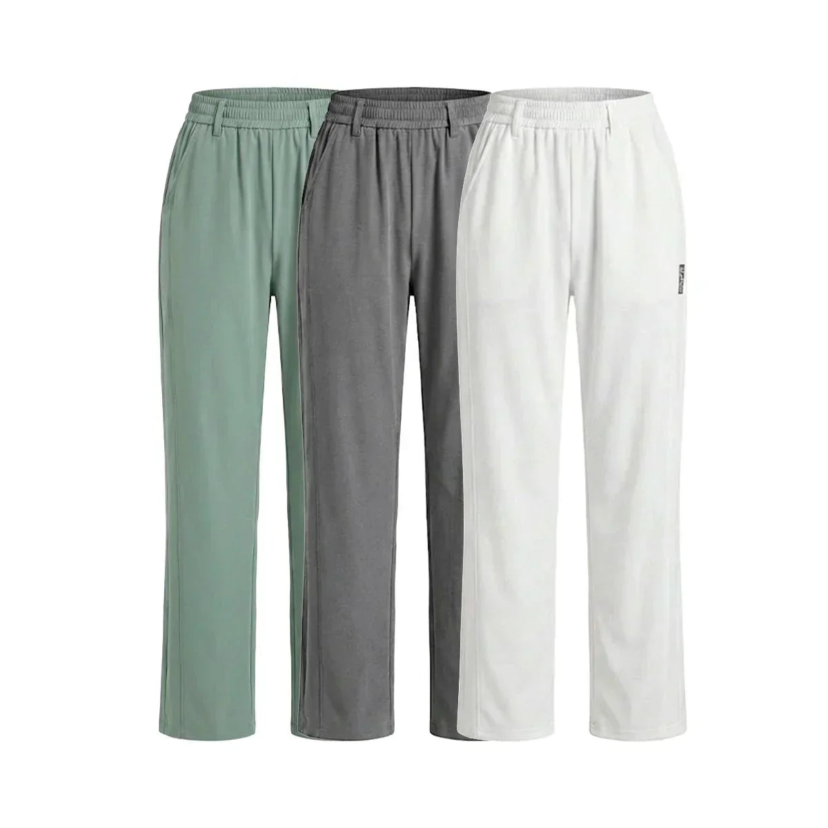 Kit 3 Calças Femininas Aurora em Malha Seda Gelo