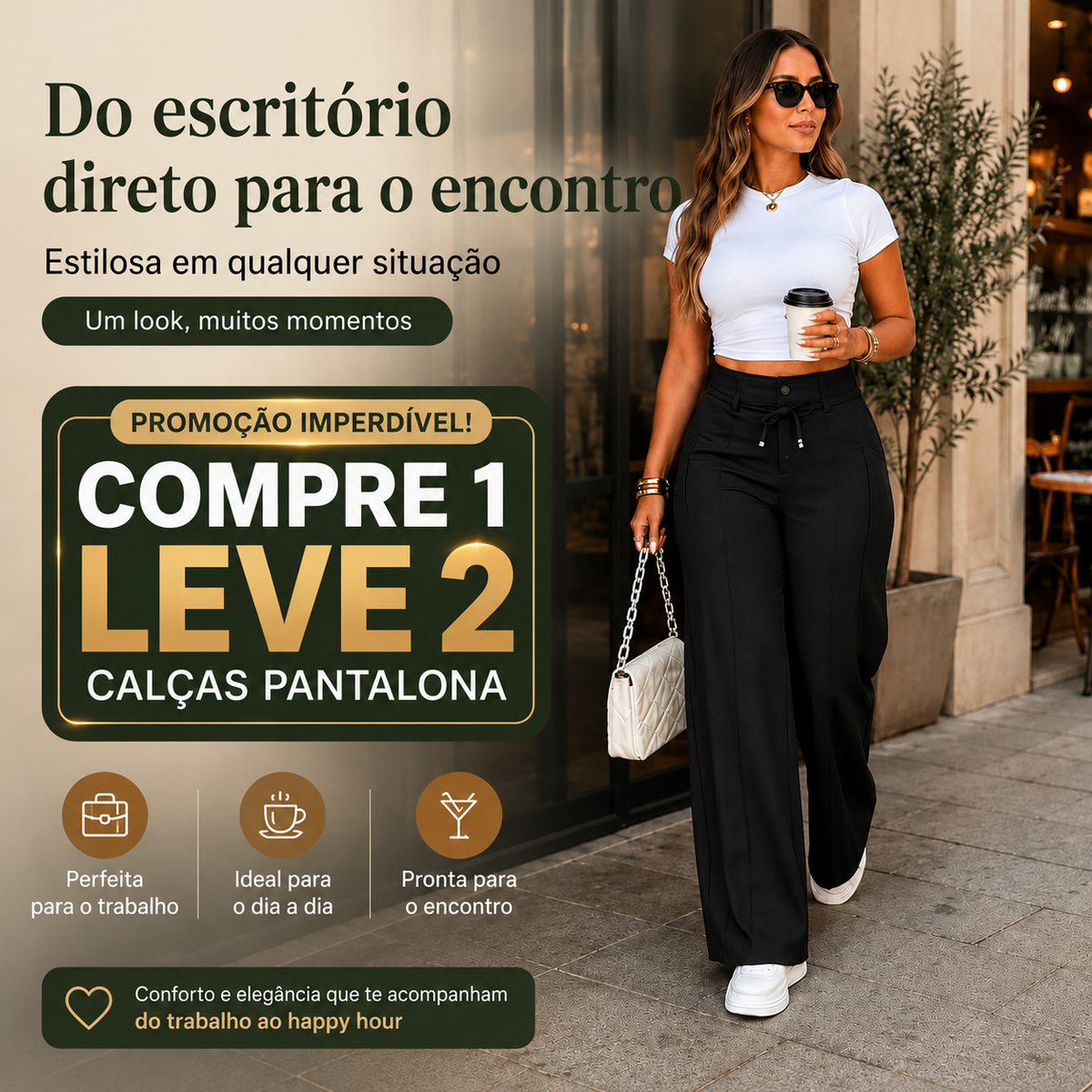 Calça Pantalona Julie em Malha de Seda Gelo e Poliéster
Calça Pantalona Julie
(Compre 1 e Leve 2) Calça Pantalona Julie em Malha de Seda Gelo e Poliéster
(Compre 1 e Leve 2) Calça Pantalona Julie