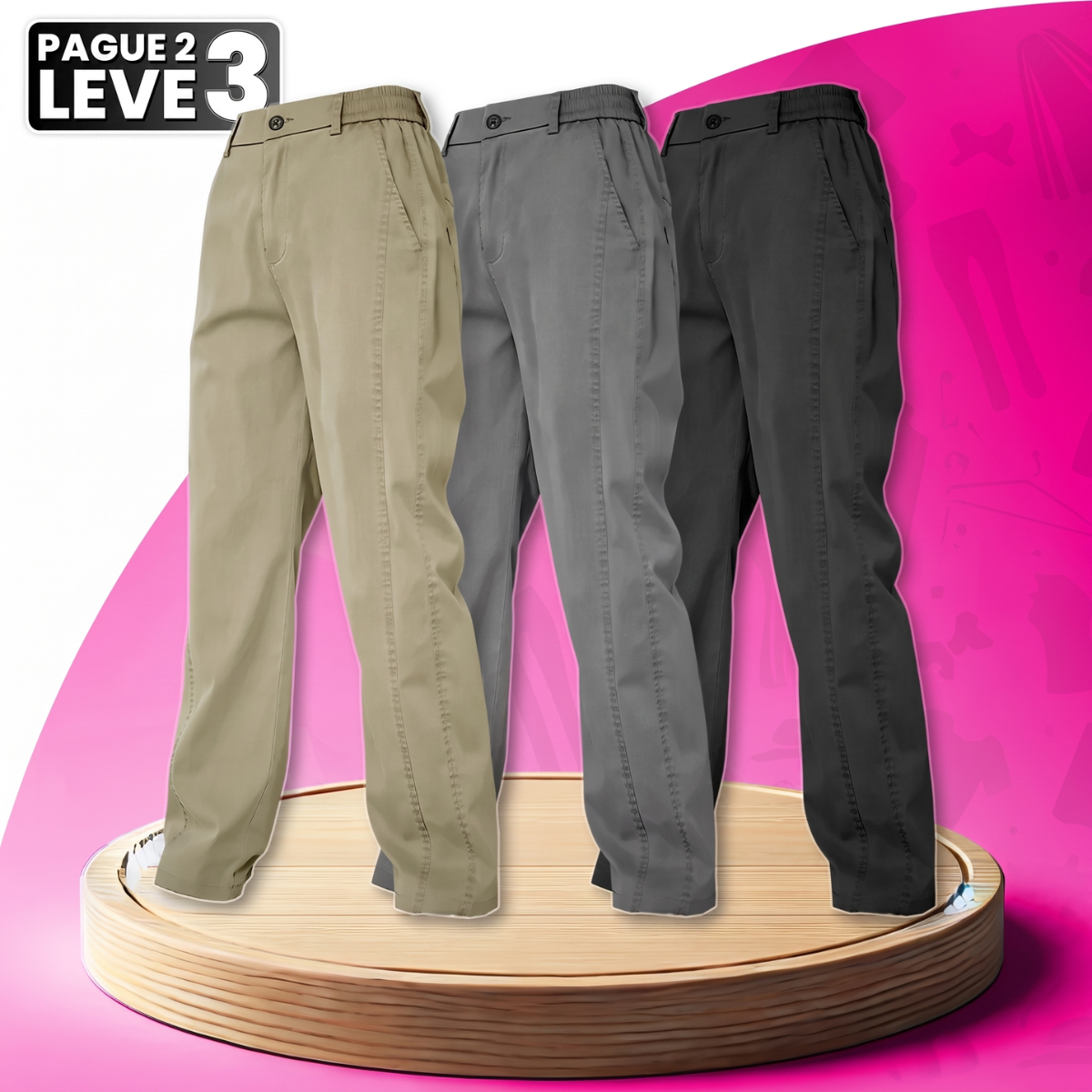 Pague 2 Leve 3 Calça Feminina Aurora
Calça Feminina Aurora
Calça Aurora Feminina
Calça AURORA em Malha de Seda Gelo
Leve 3] Calça Feminina AURORA em Malha de Seda Gelo e Poliéster
Calça Feminina AURORA em Malha de Poliéster