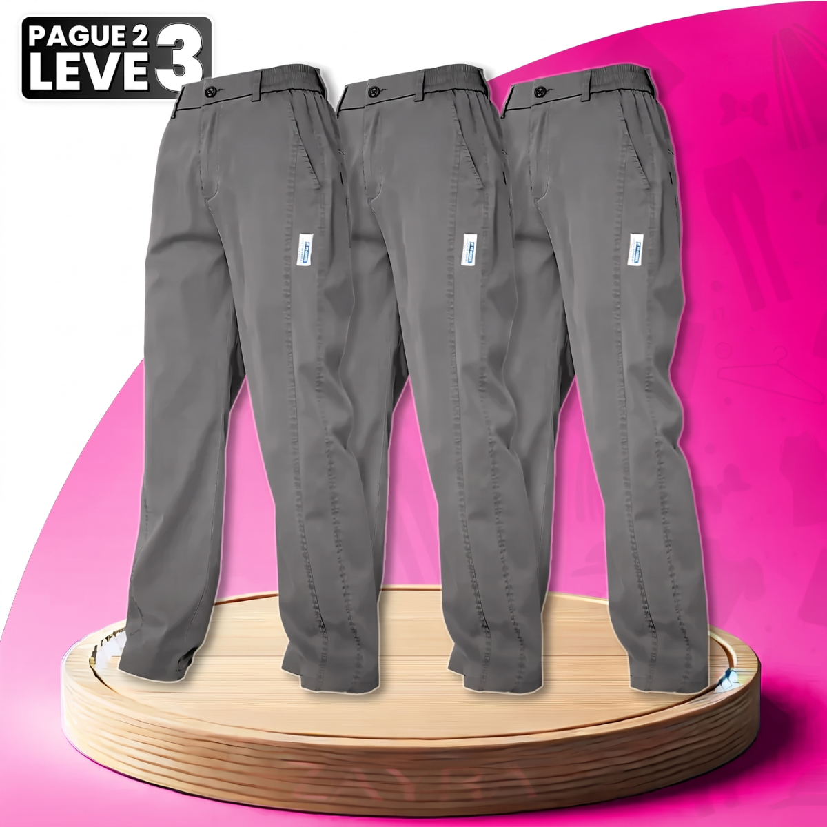 Pague 2 Leve 3 Calça Feminina Aurora
Calça Feminina Aurora
Calça Aurora Feminina
Calça AURORA em Malha de Seda Gelo
Leve 3] Calça Feminina AURORA em Malha de Seda Gelo e Poliéster
Calça Feminina AURORA em Malha de Poliéster